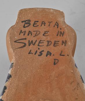 FIGURINER, 2 st, stengods, Lisa Larson, Gustavsberg.