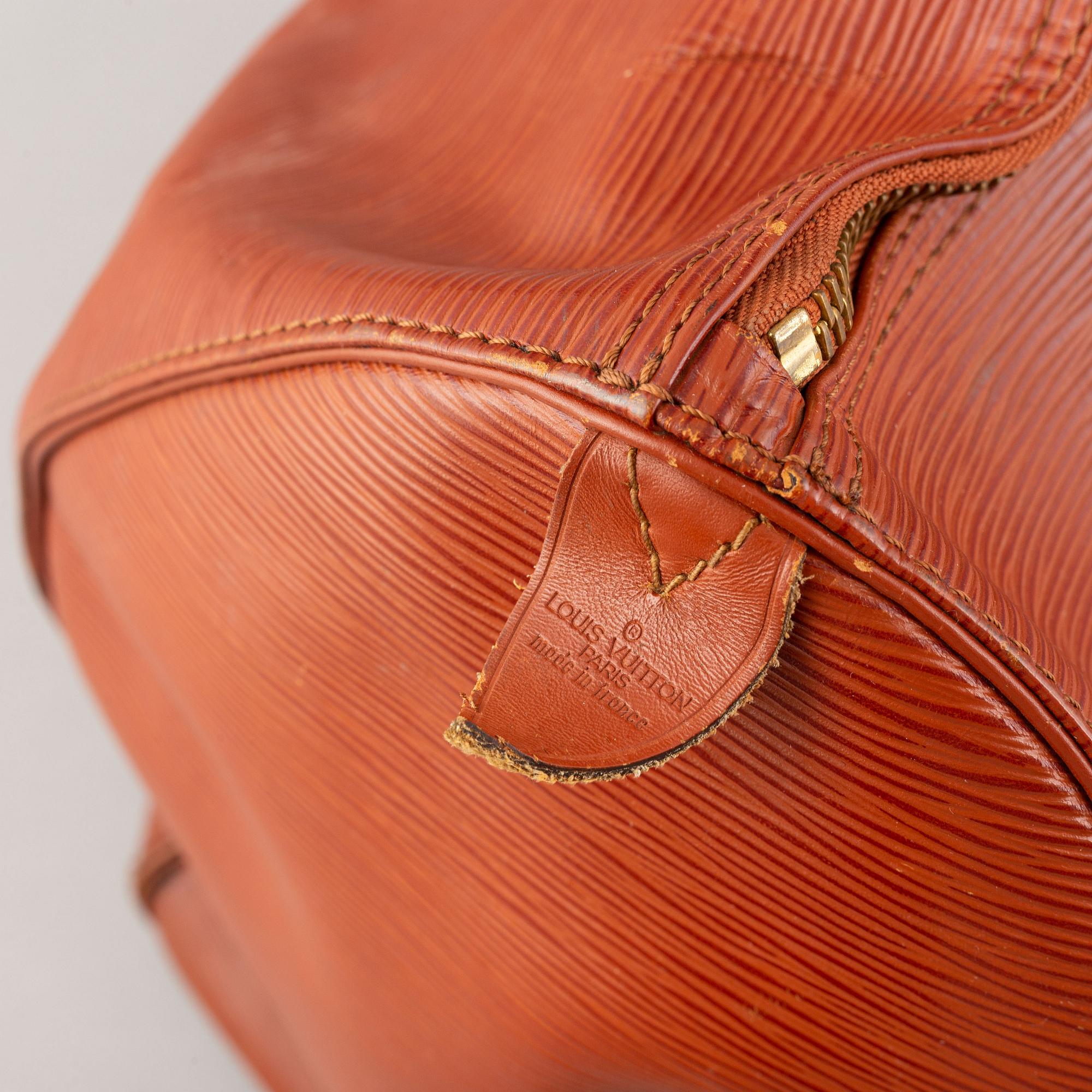 Louis Vuitton, a 'Keepall Epi 60' weekendbag, 1989.