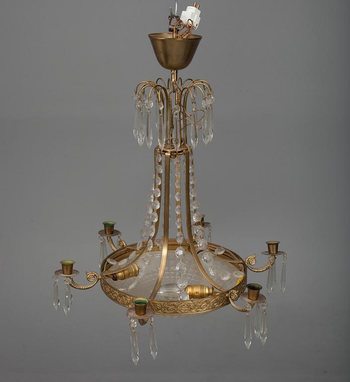 TAKKRONA, Empirestil, 1900-talets senare hälft.