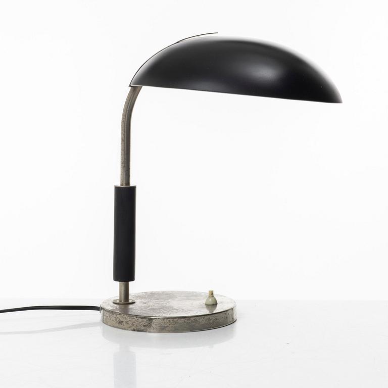 Harald Notini, a table lamp, model "15091 A", Arvid Böhlmarks Lampfabrik, Stockholm, 1930s.