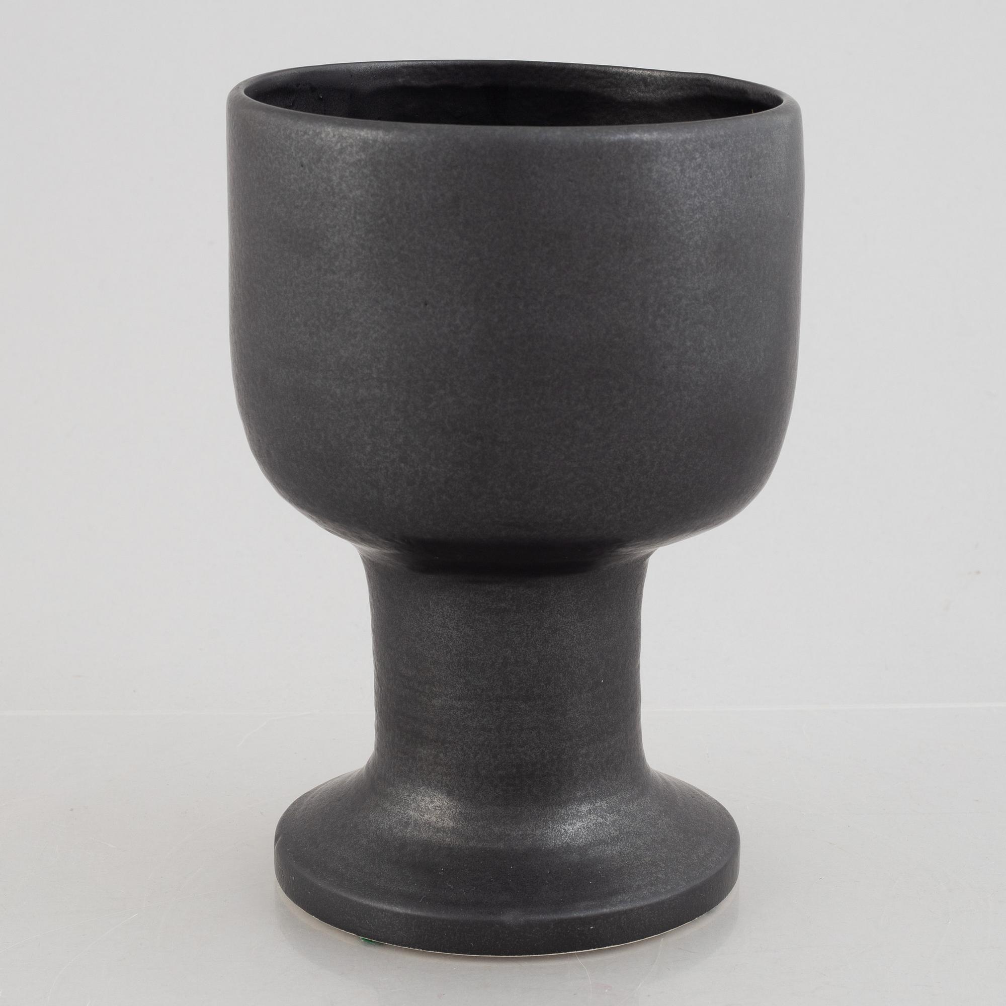 Lisa Larson, a stoneware vase, K-Studion, Gustavsberg.