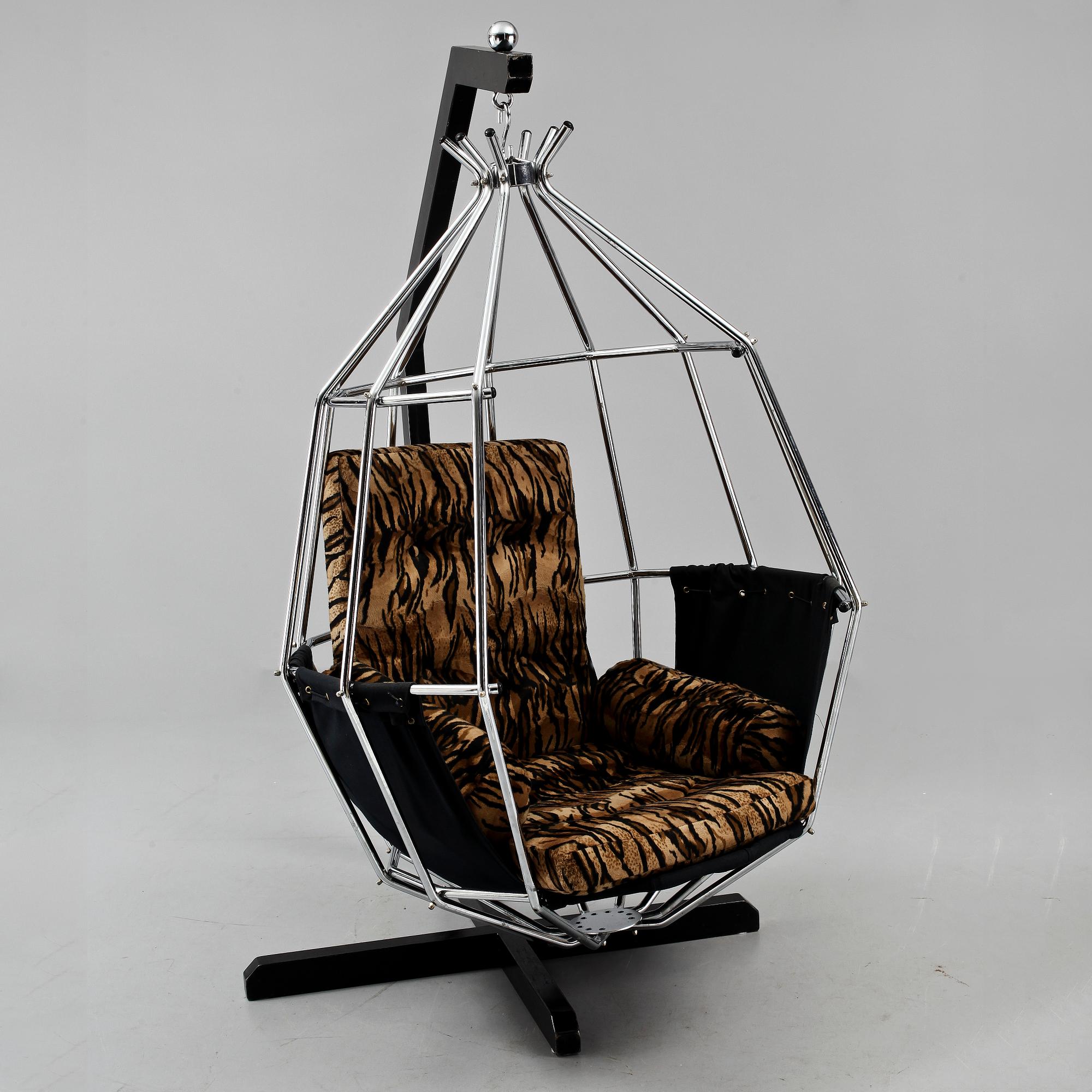 VILSTOL, "Papegojan", IB Arberg, Danmark, formgiven 1970-71.