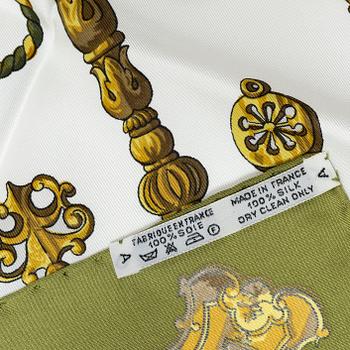 Hermès, scarf, "Les Clés".