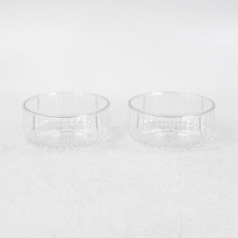 Ronan & Erwan Bouroullec, a pair of 'Panier' coffee tables, Kartell.