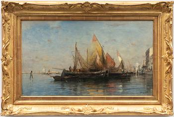 Wilhelm von Gegerfelt, "The Lagoon in Venice".