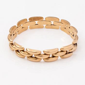 A 14K gold bracelet. Kultateollisuus, Turku 1958.