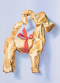 Yrjö Edelmann, "Wrapped Christmas Goat".