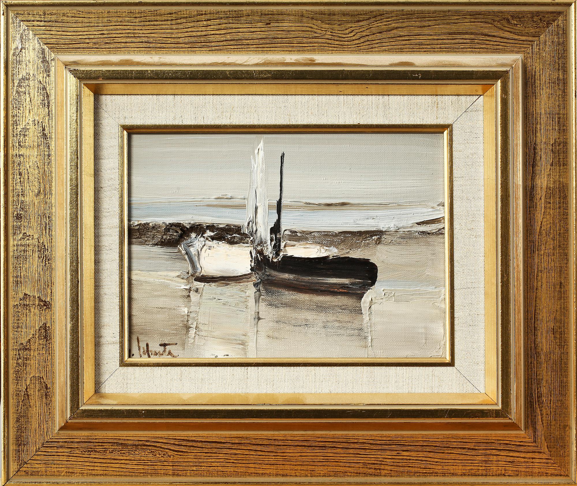 GEORGES LAPORTE, olja på duk. Sign.