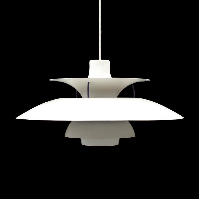 POUL HENNINGSEN, a "PH 5", ceiling lamo, for Louis Poulsen, Denmark.