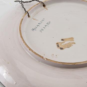 Dish, Molaroni Pesaro, Italy, 20th century.