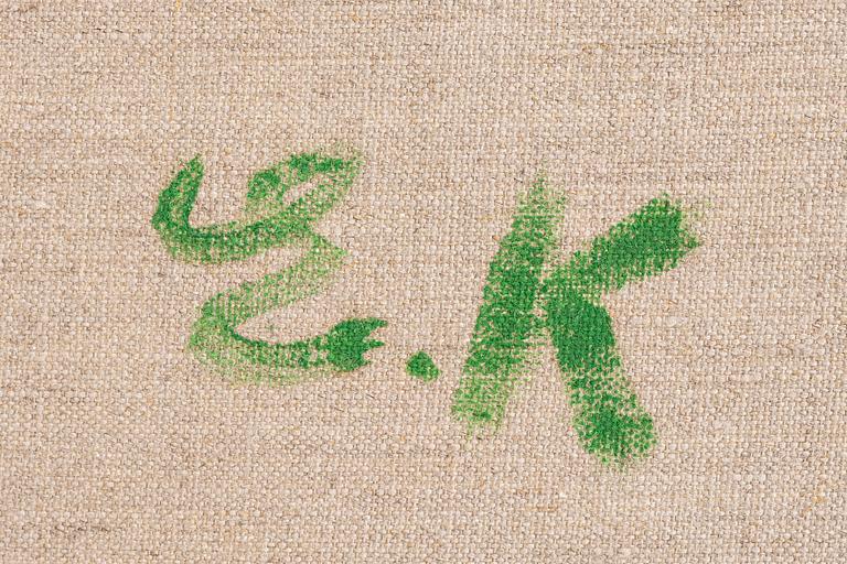 Elin Källman, Portrait in half-figure.