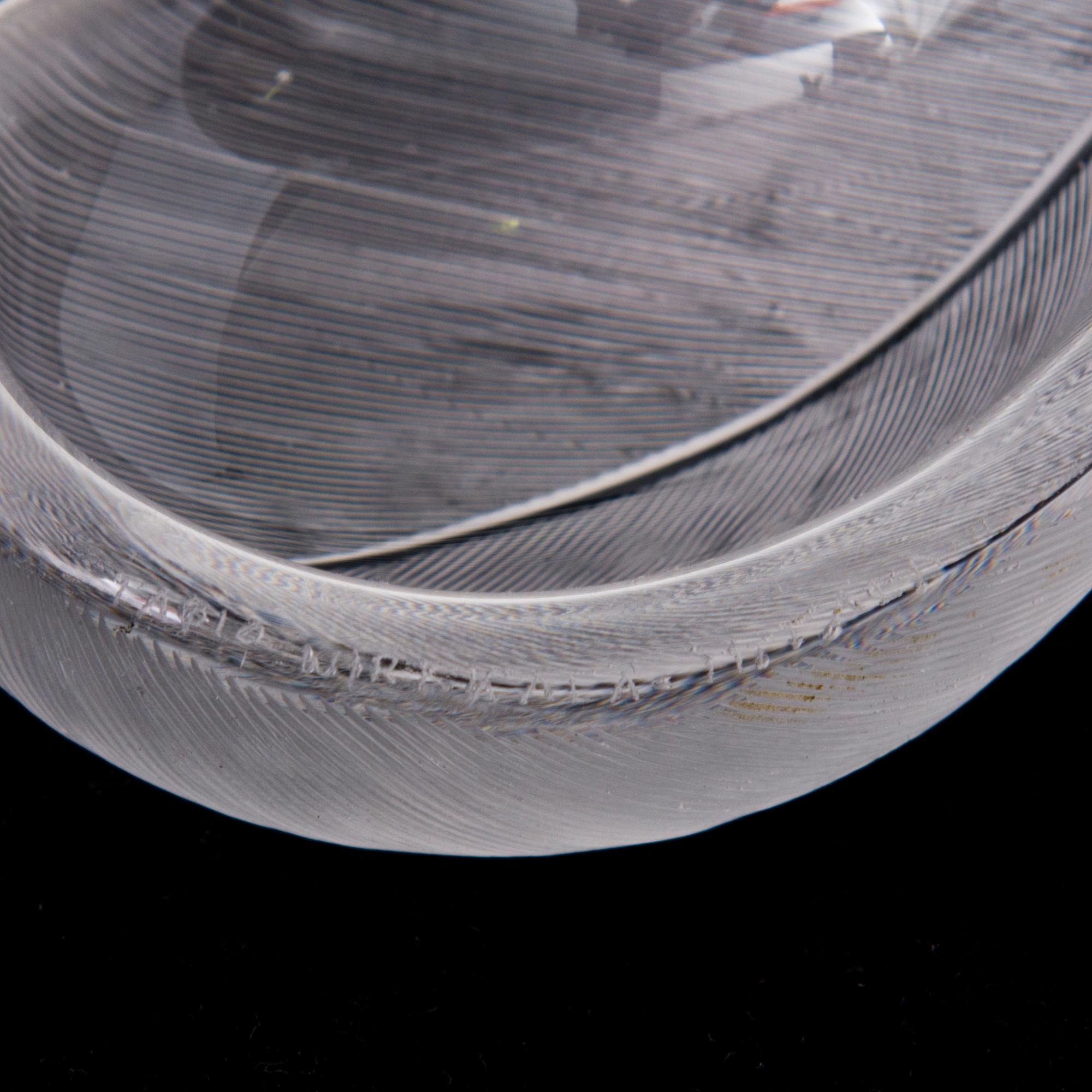 TAPIO WIRKKALA, BOWL, 'Leaf', signed Tapio Wirkkala Iittala.