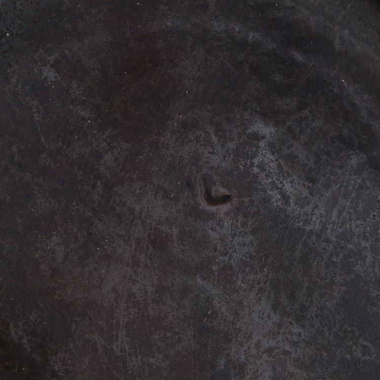 Marita Lybeck, A redclay bowl and plate, signed ML.