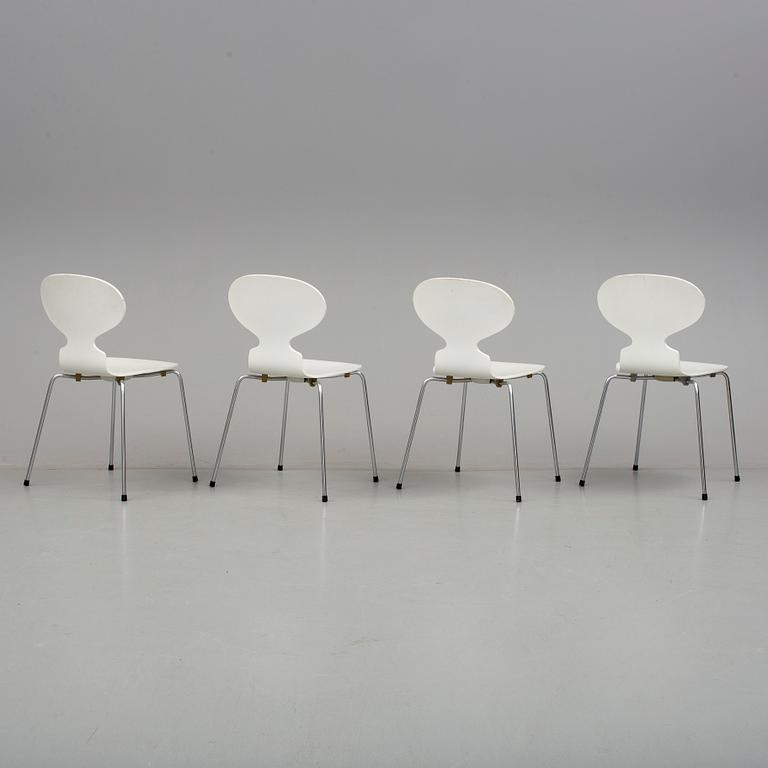 STOLAR, 4 st, "Myran", Arne Jacobsen, Fritz Hansen, 1979-80.