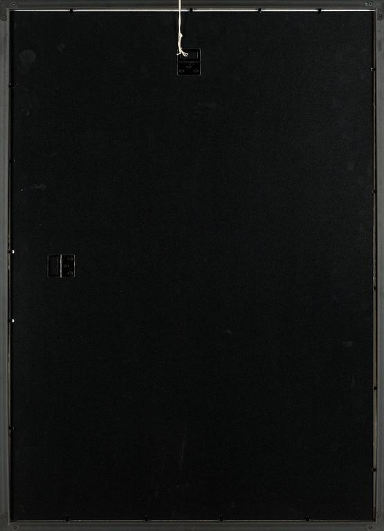 Juhana Blomstedt, serigrafia, signeerattu ja päivätty -95, numeroitu 128/200.