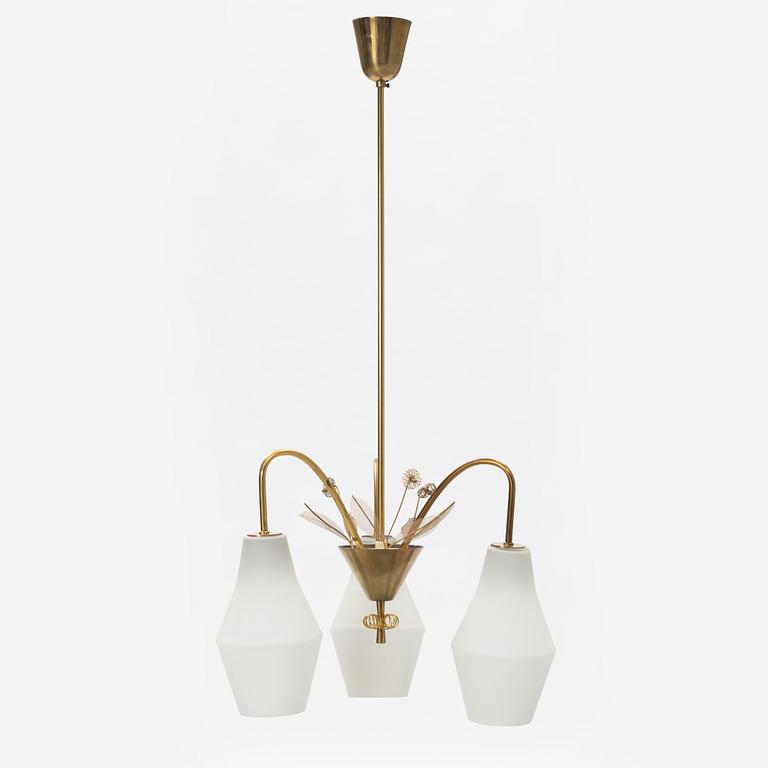 Paavo Tynell, taklampa, “K1-9/L”, Idman Oy, Finland, 1950-tal.