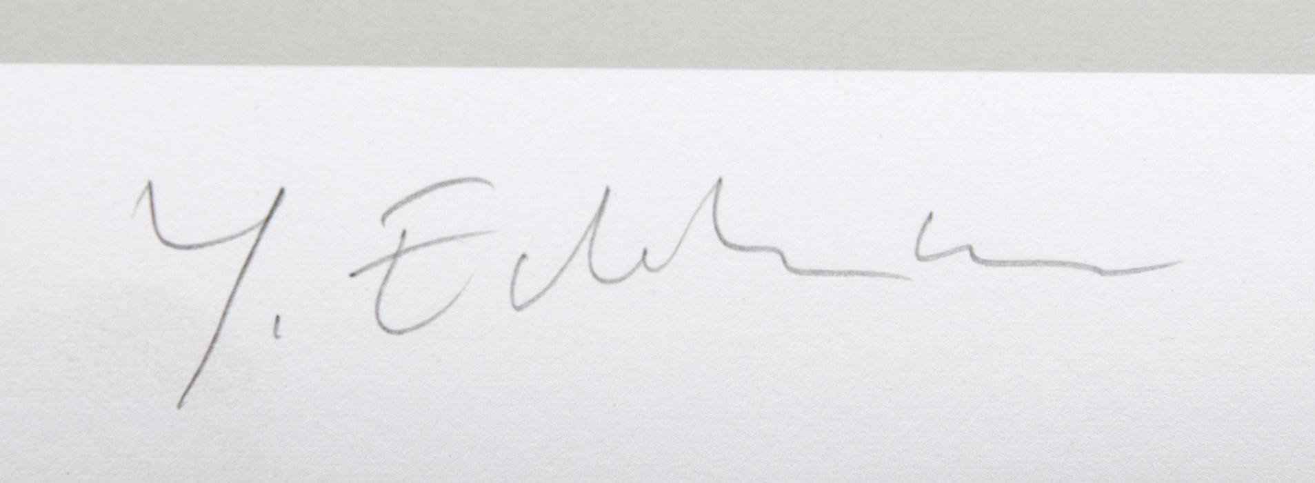 Yrjö Edelmann, a signed and numbered color lithograph.