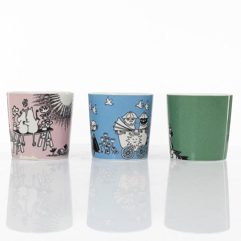 Arabia, muminmuggar, 3 st, Finland.