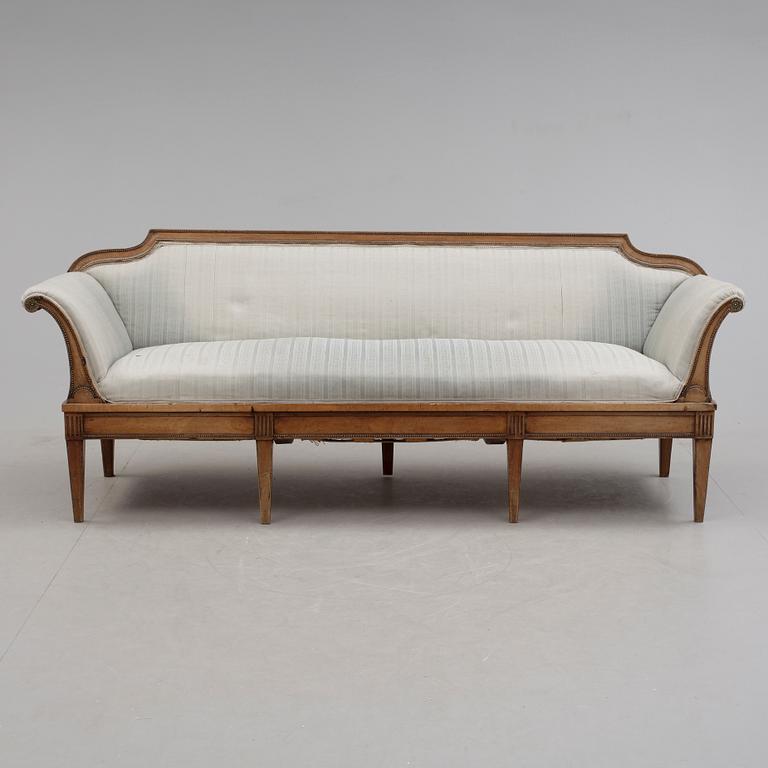 SOFFA, sengustaviansk, 1800-talets början.