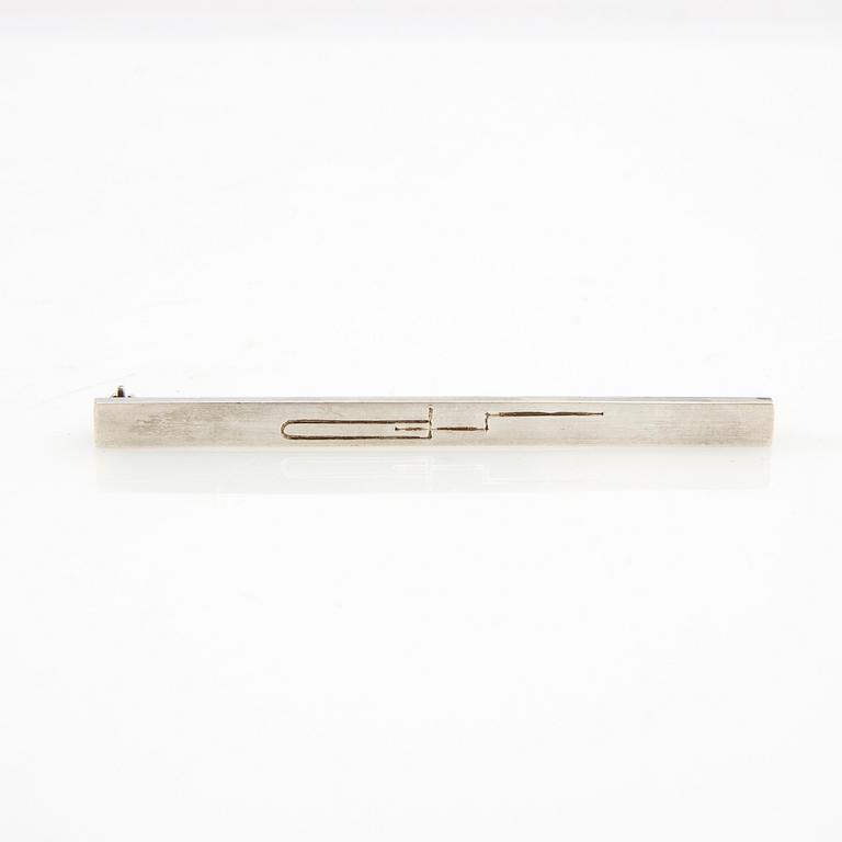 Wiwen Nilsson, brosch sterilng silver, Lund 1964.