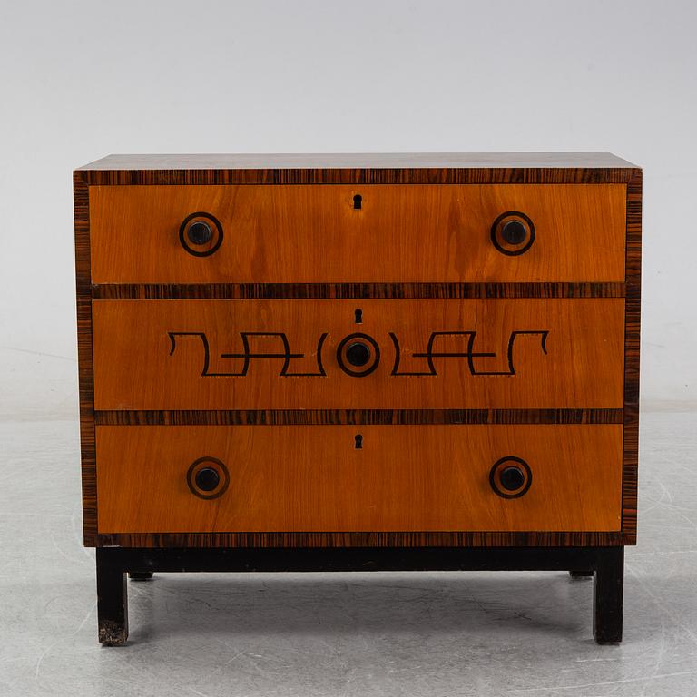 Byrå, Art Déco, 1930-tal.