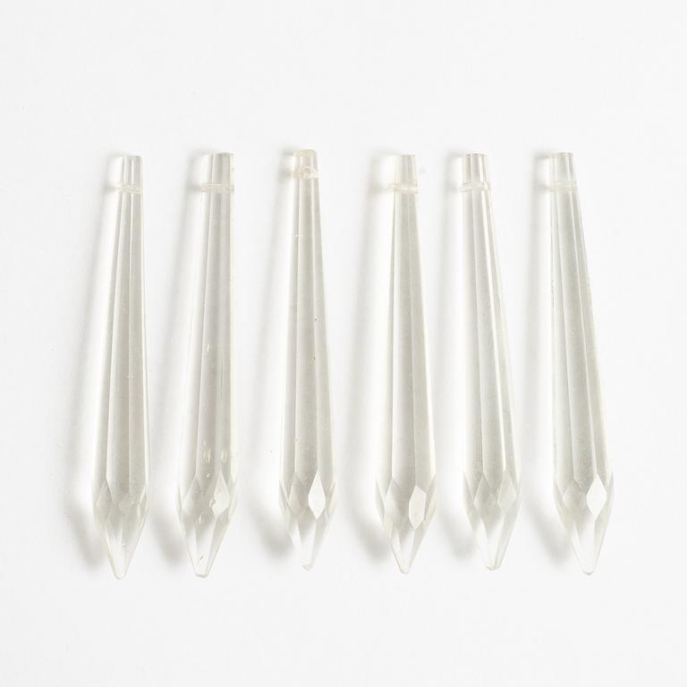 Chandelier, circa 1900, Gustavian style.