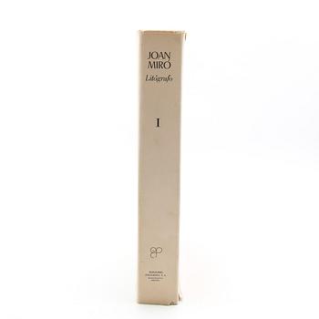 Joan Miró, bok med 11 färglitografier, "Joan Miró Lithographies", Volume I, Maeght, Paris, 1972.