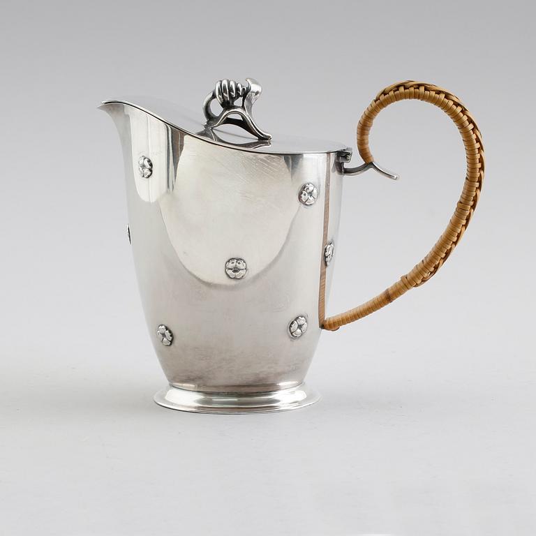 CHOKLADKANNA, nysilver, CG Hallberg, 1930-tal.