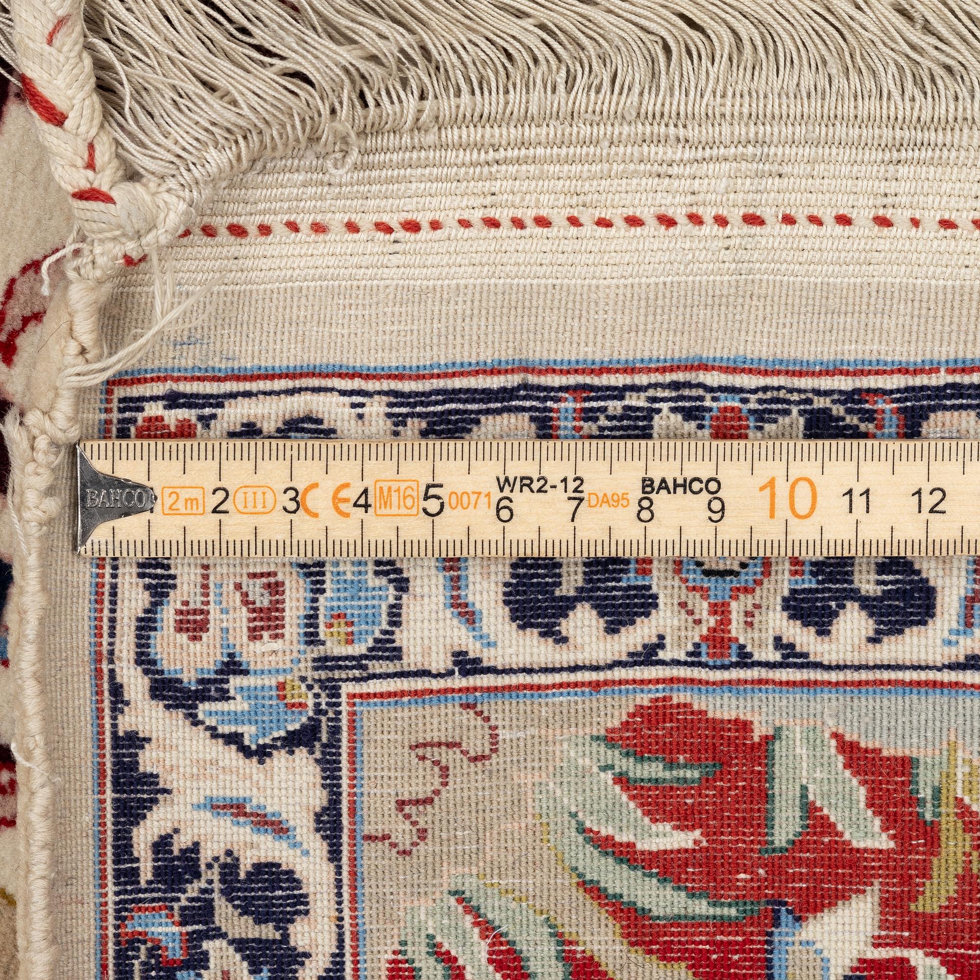 A semi-antique Isfahan rug, central Persia, c. 171 x 100 cm.