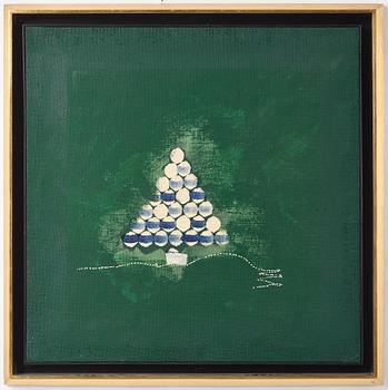 Carl Fredrik Reuterswärd, olja på duk, signerad och daterad 1961-62 a tergo.