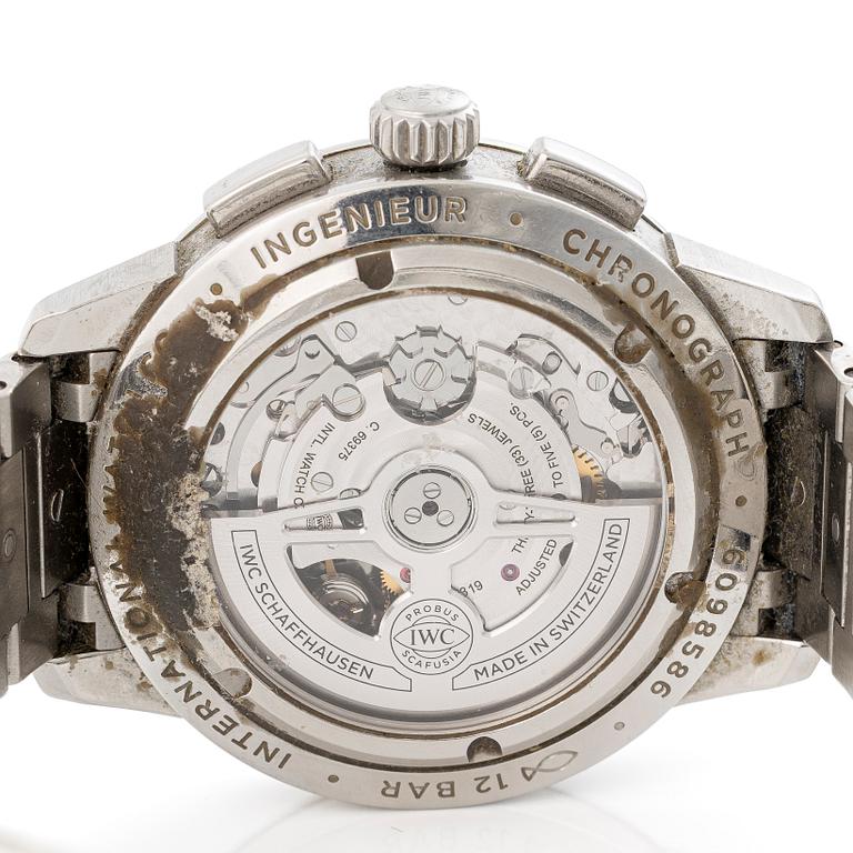 IWC, Ingenieur Chronograph, armbandsur, 42,3 mm.