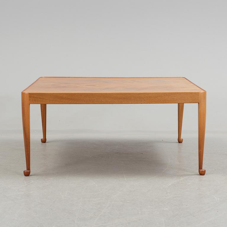 A mahogany coffee table by Josef Frank for Firma Svenskt Tenn.