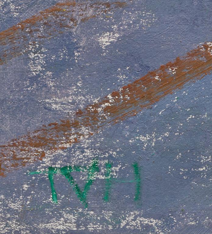 TORA VEGA HOLMSTRÖM, olja på duk, monogramsign.