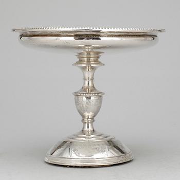 UPPSATSSKÅL, silver, Gustaf Möllenborg, Stockholm, 1881.