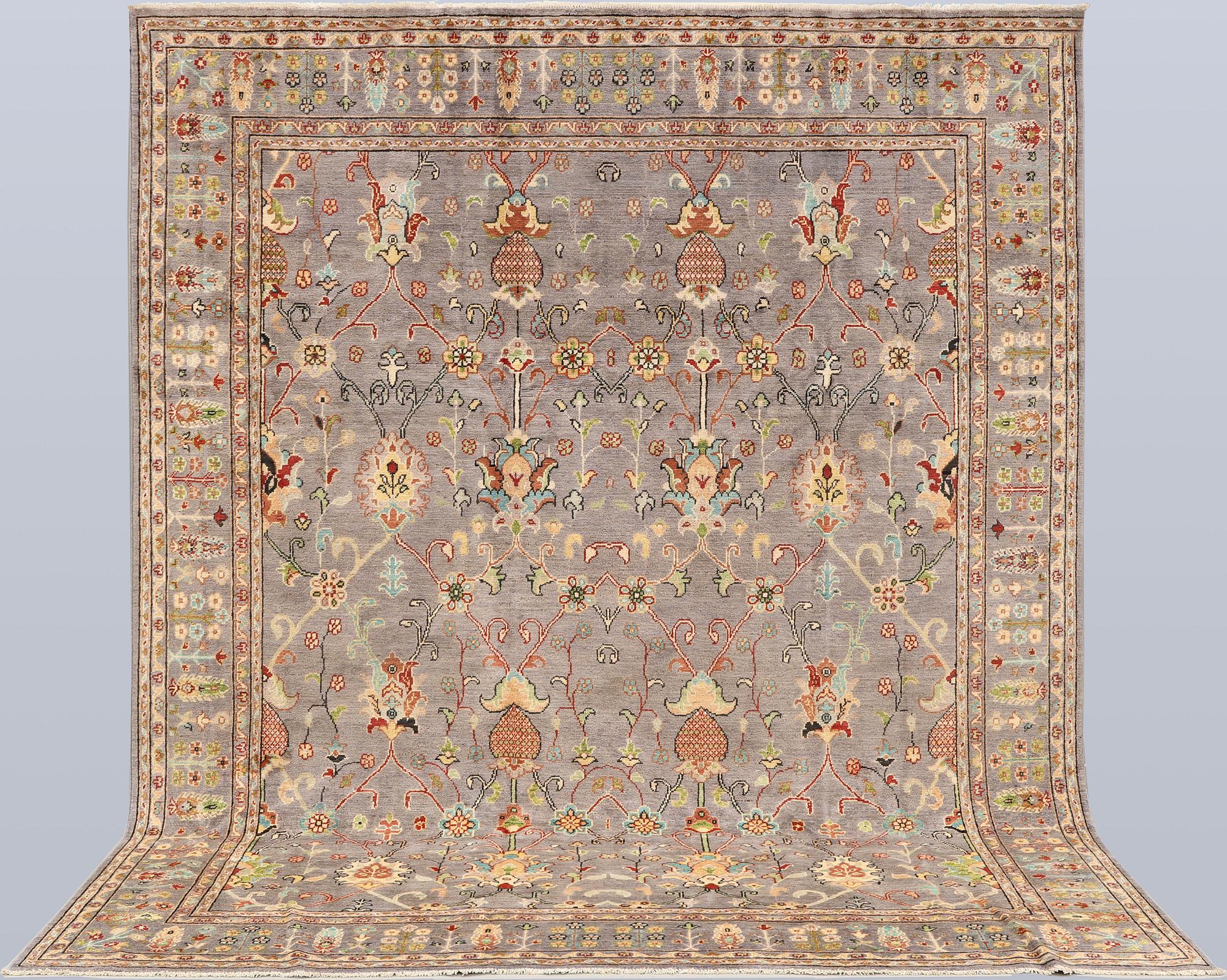 Matta, Kazak design, ca 302 x 241 cm.