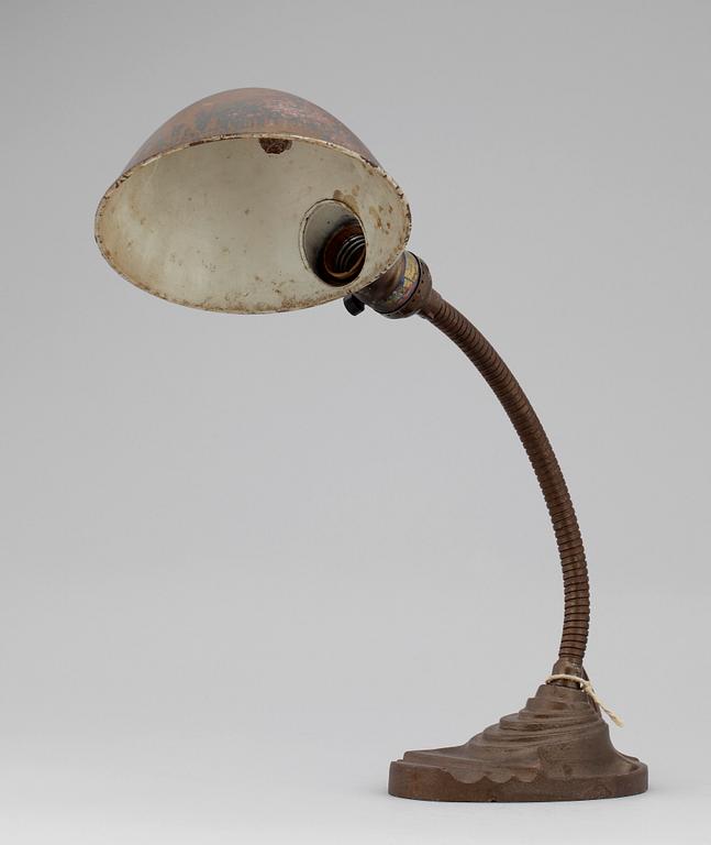 BORDSLAMPA, industri Eagel, USA, 1920/30-tal.