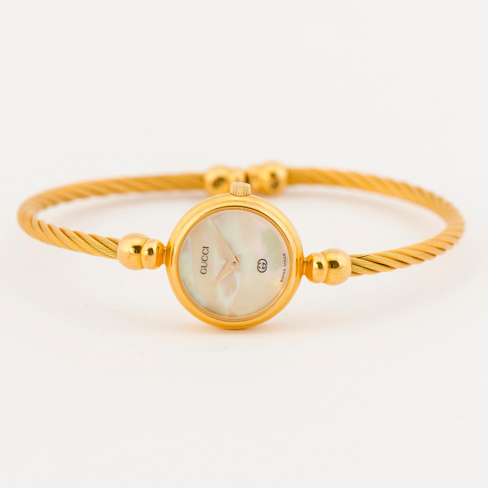 Gucci 2700l twisted cable bangle watch 2025