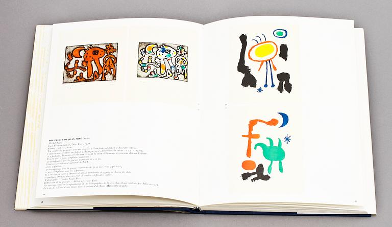 BOK, Miro graveur I 1928-1960, Jacques Dupin, Daniel Lelong editeur, 1984.