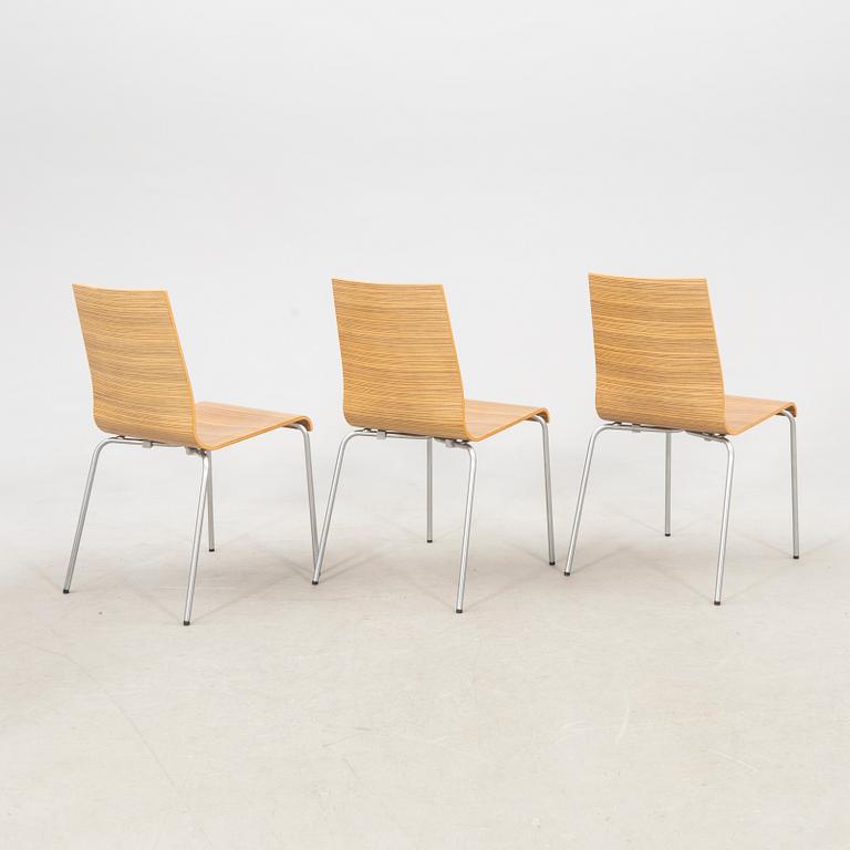 Chairs, 6 pcs, Zeta design by Bröderna Andersen, Denmark, 21st century.