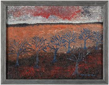 KARIN OLSSON, oil on canvas, signed.