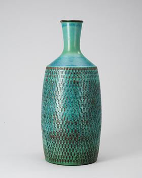 A Stig Lindberg stoneware vase, Gustavsberg Studio 1963.
