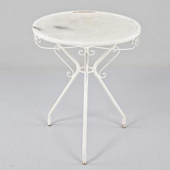 TRÄDGÅRDSMÖBEL, 4 delar, 1900-talets andra hälft.