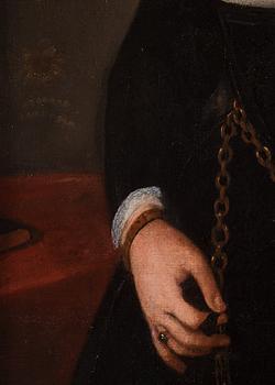 Jacopo Robusti Tintoretto Hans ateljé, Porträtt av en förnäm kvinna.