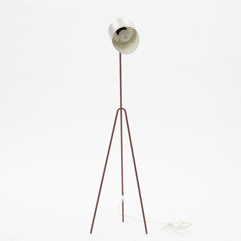 A Swedish floor lamp, mid 20th century.