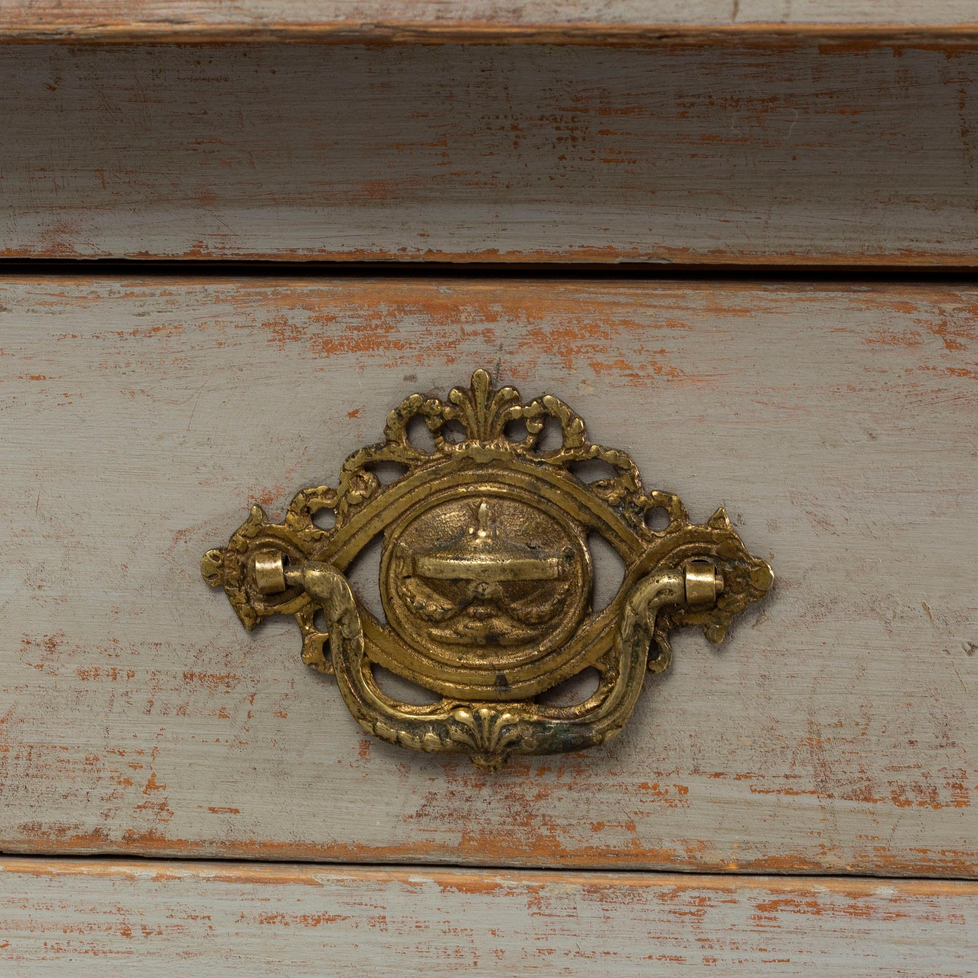 An early 19t Century folding table.