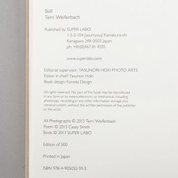 Terri Weifenbach, photo book in limited edition.