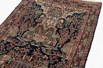 Matta, figural, 150x105 cm.