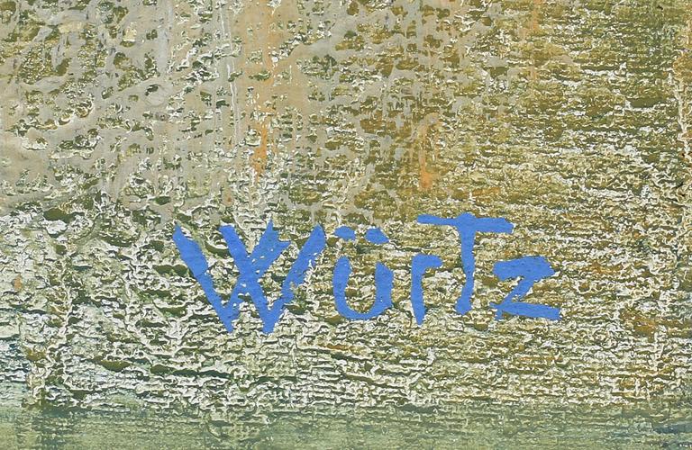 JOHN WÜRTZ, olja på duk. Sign och dat 2000 a tergo.