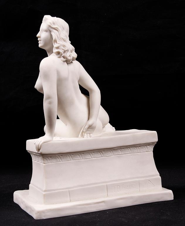 FIGURIN, parian, Sevres, 1900-tal.