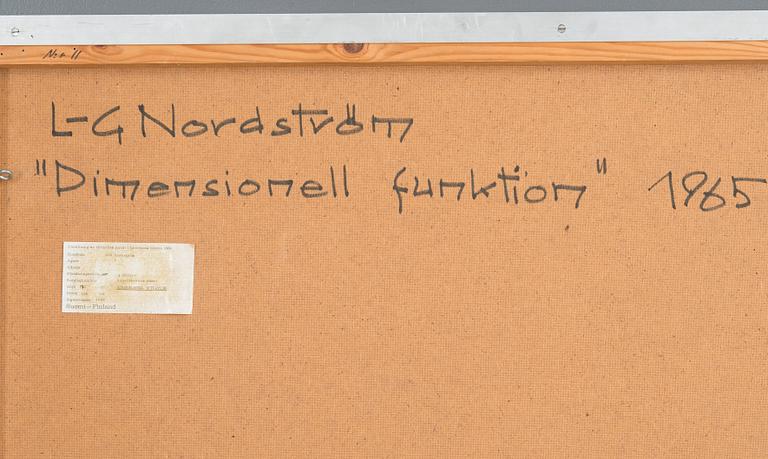 Lars-Gunnar Nordström, "DIMENSIONELL FUNKTION".